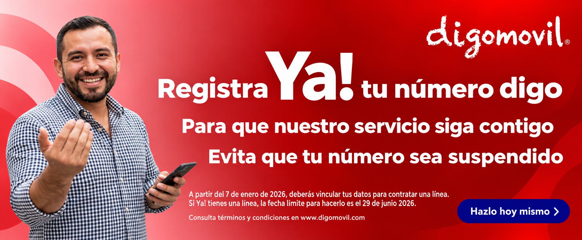 Vincula tu linea